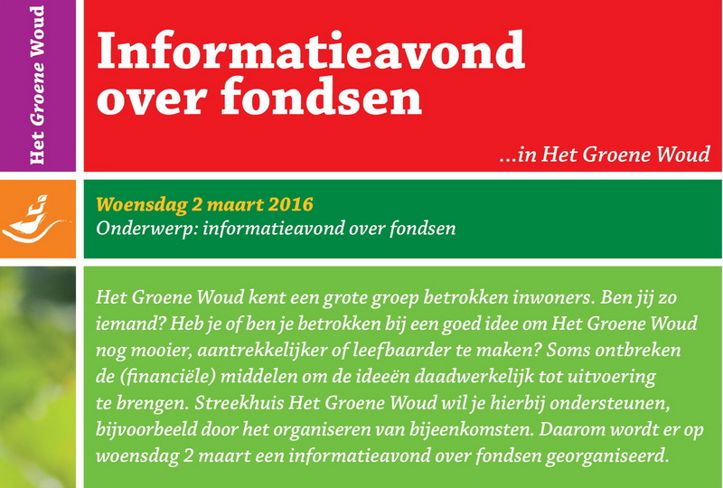 Info avond over fondsen HGW