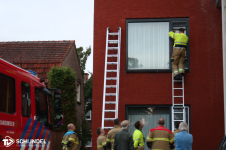 Brandweer schiet te hulp na buitensluiting Deken Baekershof