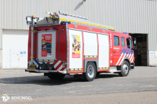 Brandweer voert controle uit na smeulend deeltje in afzuiginstallatie