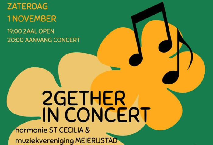 Twee harmonieorkesten bundelen krachten