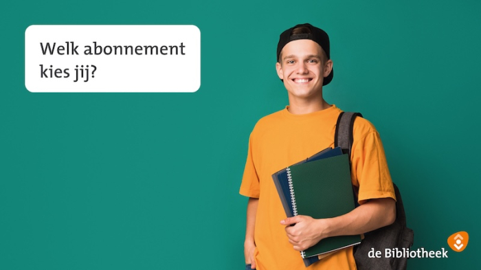 Bibliotheek geeft nieuwe abonnementen uit