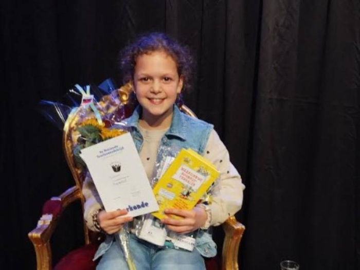 Evelien wint Meierijstadse voorleeswedstrijd
