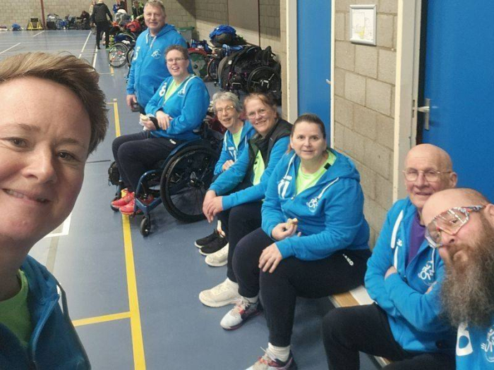 Competitiedag rolstoelers van Zephyr