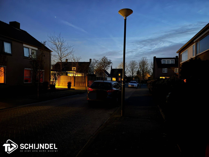 Straatverlichting werkt niet overal