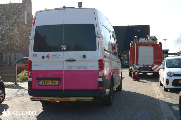 Gaslek in woning Lidwinastraat