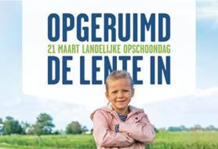 Landelijke opschoonactie 'Opgeruimd de lente in'