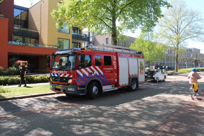 Vergeten pannetje op vuur zorgt voor rook