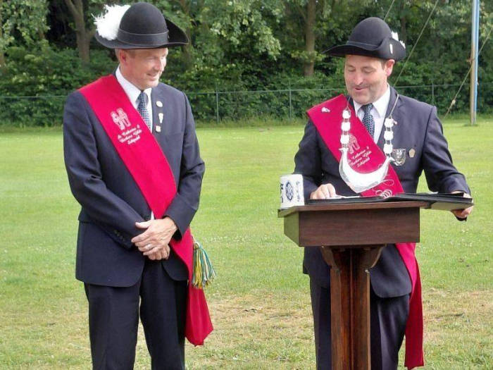 Nieuwe landjonker voor Gilde Sint-Catharina en Barbara
