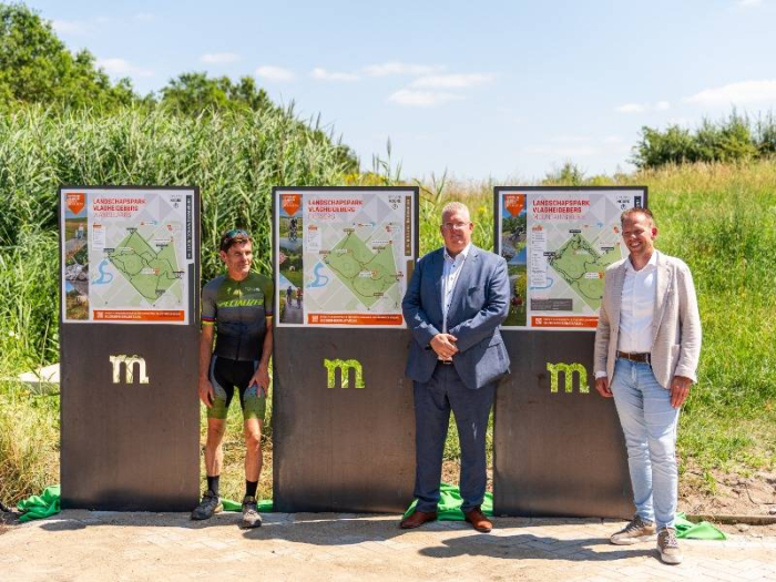 Landschapspark de Vlagheide officieel geopend
