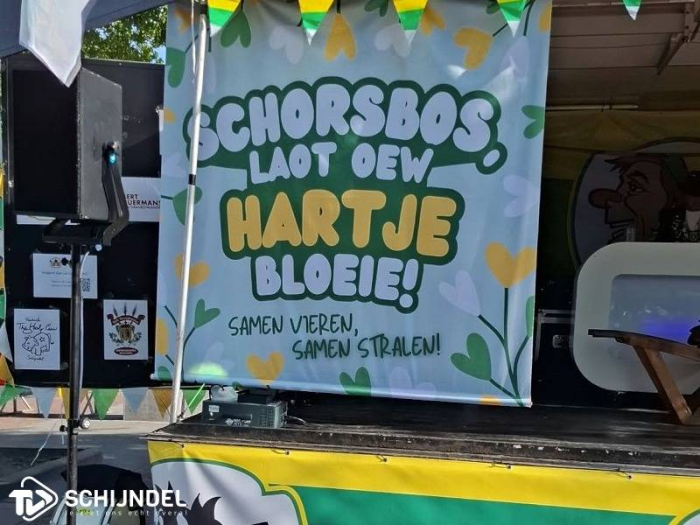Nieuwe leus carnaval: 'Schorsbos Laot Oew Hartje Bloeie!'