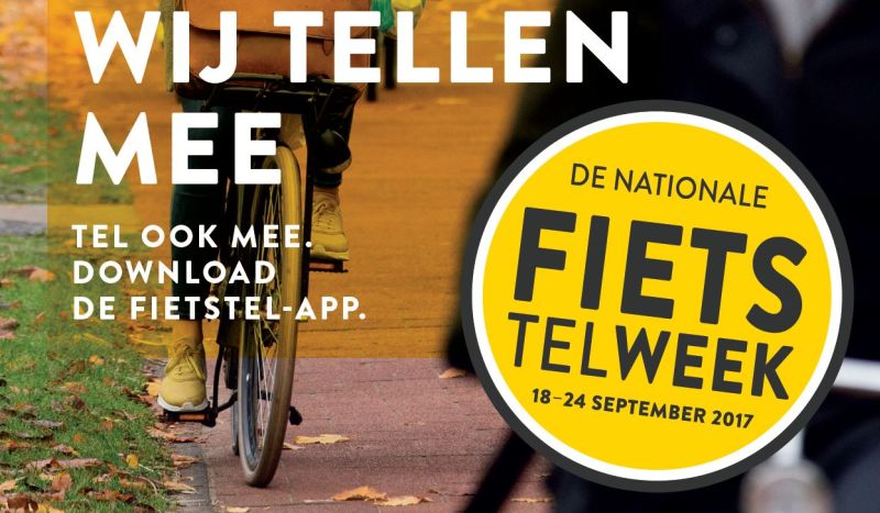 fietstelweek poster