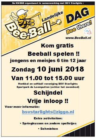 Beeballposter 2018